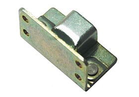 Keeper Plate 90 Degree for CatchBolt Mild Steel Zinc Plate Passivate (Yellow)