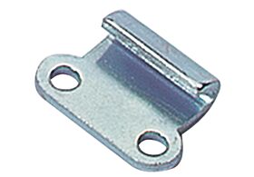 Catch Plate for Toggle Latch Mild Steel Zinc Plate Passivate (Silver Blue)