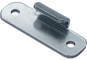 Catch Plate for Toggle Latch Mild Steel Zinc Plate Passivate (Silver Blue)