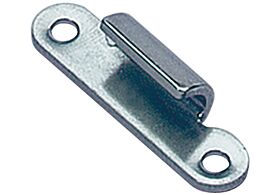 Catch Plate for Toggle Latch Mild Steel Zinc Plate Passivate (Silver Blue)