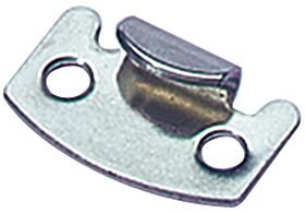 Catch Plate for Toggle Latch Mild Steel Zinc Plate Passivate (Silver Blue)