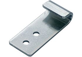 Catch Plate for Toggle Latch Mild Steel Zinc Plate Passivate (Silver Blue)