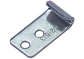 Catch Plate for Toggle Latch Mild Steel Zinc Plate Passivate (Silver Blue)