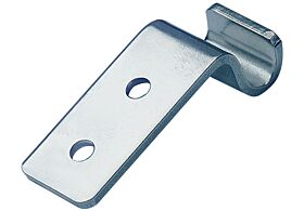 Catch Plate for Toggle Latch Mild Steel Zinc Plate Passivate (Silver Blue)