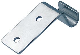 Catch Plate for Toggle Latch Mild Steel Zinc Plate Passivate (Silver Blue)