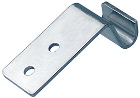 Catch Plate for Toggle Latch Mild Steel Zinc Plate Passivate (Silver Blue)