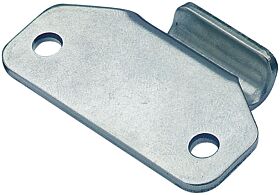 Catch Plate for Toggle Latch Mild Steel Zinc Plate Passivate (Silver Blue)