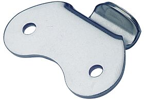Catch Plate for Toggle Latch Mild Steel Zinc Plate Passivate (Silver Blue)