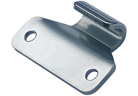 Catch Plate for Toggle Latch Mild Steel Zinc Plate Passivate (Silver Blue)