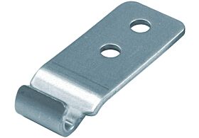 Catch Plate for Toggle Latch Mild Steel Zinc Plate Passivate (Silver Blue)