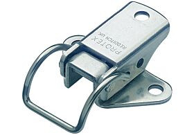 Spring Claw Toggle Latch Light Duty Mild Steel Zinc Plate Passivate (Silver Blue)