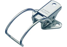 Spring Claw Toggle Latch Light Duty Mild Steel Zinc Plate Passivate (Silver Blue)
