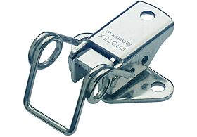 Spring Claw Toggle Latch Light Duty Mild Steel Zinc Plate Passivate (Silver Blue)