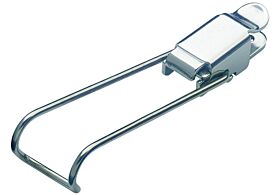 Spring Claw Toggle Latch Light Duty Mild Steel Zinc Plate Passivate (Silver Blue)