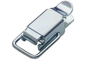 Non-Adjustable Toggle Latch Light Duty Mild Steel Zinc Plate Passivate (Silver Blue)