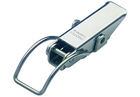 Spring Claw Toggle Latch Light Duty Mild Steel Zinc Plate Passivate (Silver Blue)