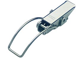 Spring Claw Toggle Latch Light Duty Mild Steel Zinc Plate Passivate (Silver Blue)