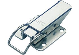 Spring Claw Toggle Latch Light Duty Mild Steel Zinc Plate Passivate (Silver Blue)