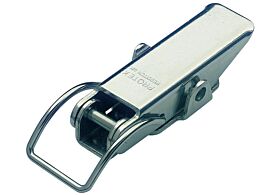 Spring Claw Toggle Latch Light Duty Mild Steel Zinc Plate Passivate (Silver Blue)