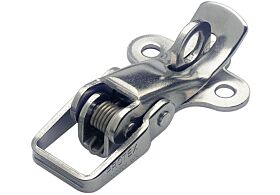 Non-Adjustable Toggle Latch Light Duty Padlockable Stainless Steel (Natural)