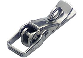 Non-Adjustable Toggle Latch Light Duty Padlockable Stainless Steel (Natural)