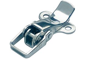 Non-Adjustable Toggle Latch Light Duty Mild Steel Zinc Plate Passivate (Silver Blue)