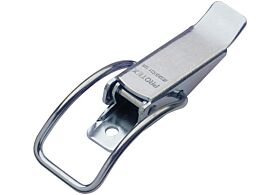Spring Claw Latch Medium Duty Mild Steel Zinc Plate Passivate (Silver Blue)