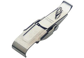 Non-Adjustable Latch Medium Duty Padlockable Stainless Steel (Natural)