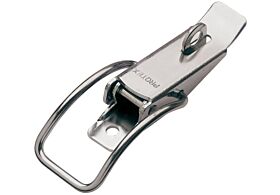 Spring Claw Latch Medium Duty Padlockable Stainless Steel (Natural)
