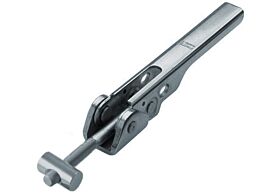 Adjustable Toggle Latch Heavy Duty Mild Steel Zinc Plate Passivate (Silver Blue)