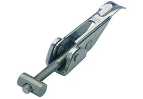 Adjustable Toggle Latch Heavy Duty Mild Self Finish Base Zinc Plate Passivate (Silver Blue)