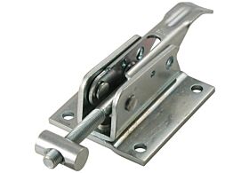 Adjustable Toggle Latch Heavy Duty Padlockable Stainless Steel (Natural)