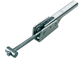 Adjustable Toggle Latch Heavy Duty Mild Steel Zinc Plate Passivate (Silver Blue)