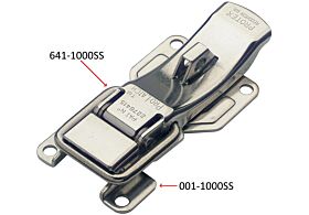 ProLatch with Safety Catch & Padlockable Stainless Steel (Natural)