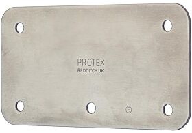 Handle Backing Plate Stainless Steel (Natural)