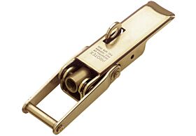 Adjustable Latch Medium Duty Padlockable Mild Steel Zinc Plate Passivate (Yellow)