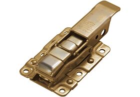 CatchBolt Padlockable Mild Steel Zinc Plate Passivate (Yellow)