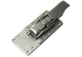 CatchBolt with Extension Plate and Padlockable Stainless Steel (Natural)