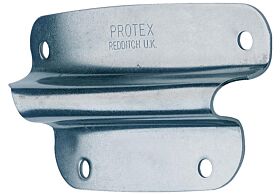 300-370mm Drum Dia Handle Retaining Plate Mild Steel Zinc Plate Passivate (Silver Blue)