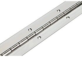 1016mm X 63mm X 2mm Stainless Continuous Hinge (Natural)