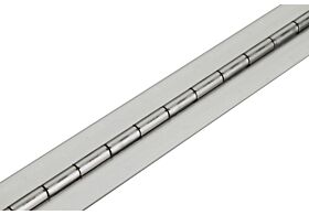 1016mm X 50mm X 2mm Mild Steel Continuous Hinge (Natural)