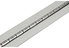 1016mm X 63mm X 2mm Mild Steel Continuous Hinge (Natural)