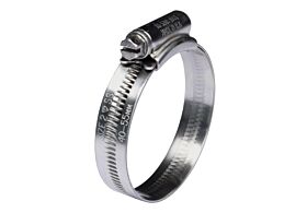 22mm-30mm Diameter Original Jubilee Worm Drive Hose Clip Stainless Steel (Natural)