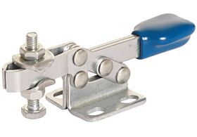 Toggle Clamp Horizontal Action Adjustable Bar Stainless Steel (Natural)