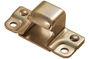 Keeper Plate for CatchBolt Mild Steel Zinc Plate Passivate (Yellow)