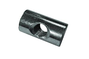 Spare Barrel Nut Mild Steel Zinc Plate Passivate (Silver Blue)