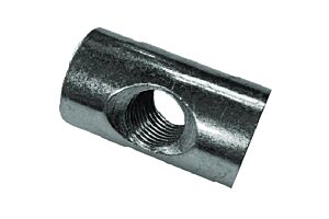 Spare Barrel Nut Mild Steel Zinc Plate Passivate (Silver Blue)