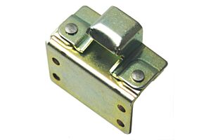 Keeper Plate 90 Degree for CatchBolt Mild Steel Zinc Plate Passivate (Yellow)