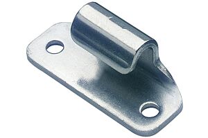 Catch Plate for Toggle Latch Mild Steel Zinc Plate Passivate (Silver Blue)