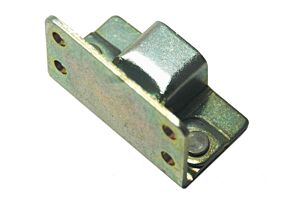 Keeper Plate 90 Degree for CatchBolt Mild Steel Zinc Plate Passivate (Yellow)